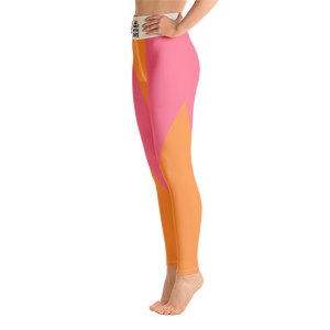 #241e57d0 - Cantaloupe Strawberry - ALTINO Yoga Pants - Team GIRL Player