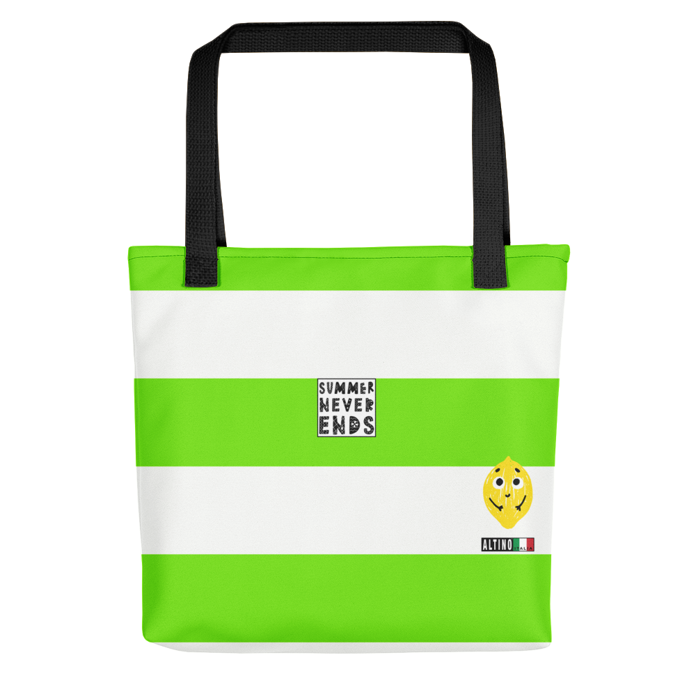 Chartreuse Green - #1b201ba0 - Lime Coconut - ALTINO Tote Bag - Summer Never Ends Collection - Sports - Stop Plastic Packaging - #PlasticCops - Apparel - Accessories - Clothing For Girls - Women Handbags