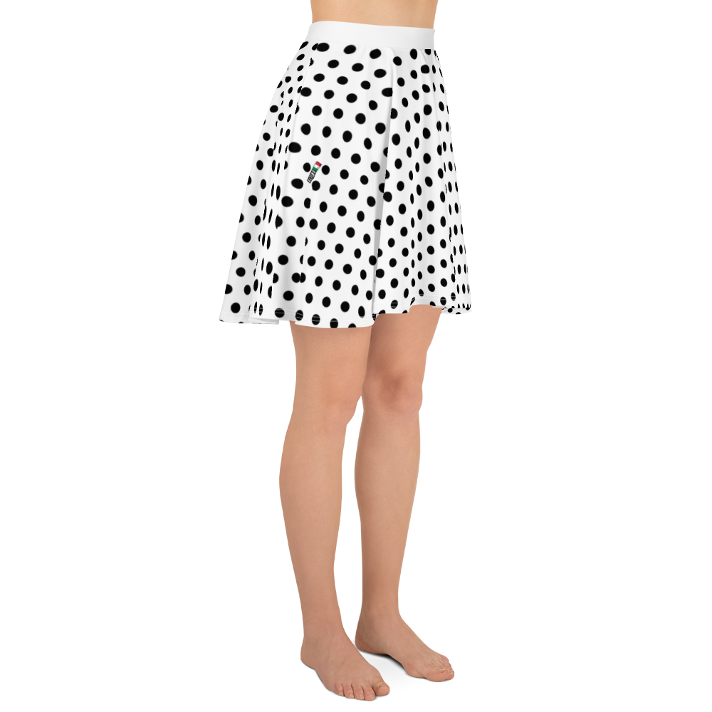 #f873bb80 - ALTINO Skater Skirt - Blanc Collection