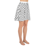 #f873bb80 - ALTINO Skater Skirt - Blanc Collection