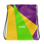 #63e926a0 - Bananna Grape Lime - ALTINO Draw String Bag - Summer Never Ends Collection