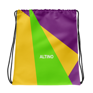 #63e926a0 - Bananna Grape Lime - ALTINO Draw String Bag - Summer Never Ends Collection