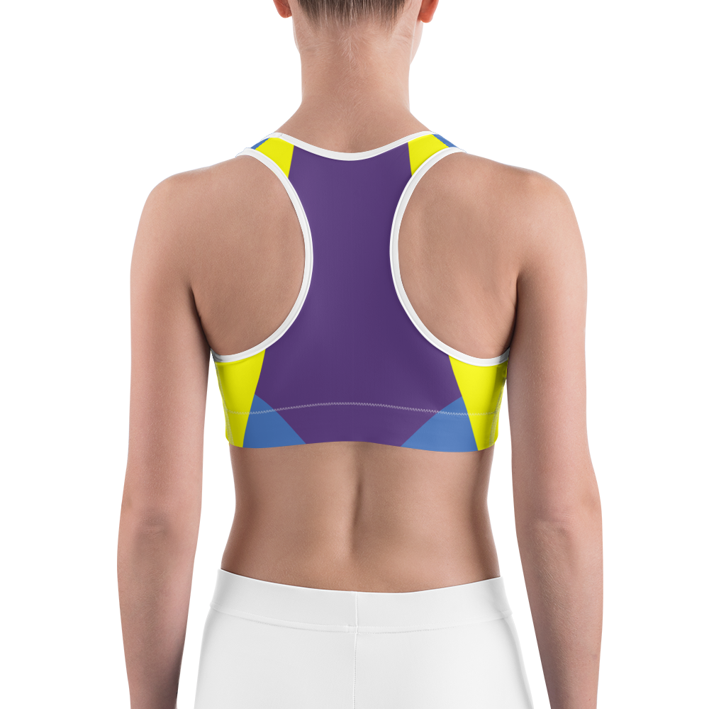 #224b39b0 - Blueberry Grape Lemon - ALTINO Sports Bra - Summer Never Ends Collection