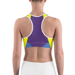 #224b39b0 - Blueberry Grape Lemon - ALTINO Sports Bra - Summer Never Ends Collection