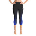 Black - #dfa11382 - ALTINO Yoga Capri - The Edge Collection - Stop Plastic Packaging - #PlasticCops - Apparel - Accessories - Clothing For Girls - Women Pants