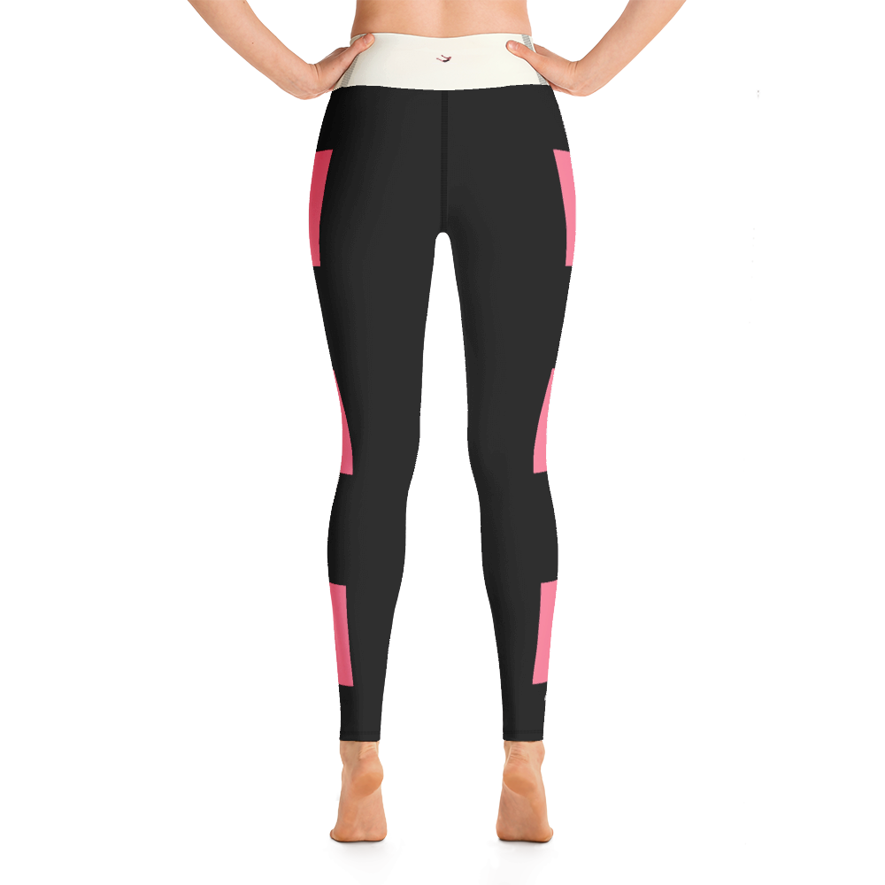 #fad75fa0 - Strawberry Black - ALTINO Yoga Pants - Summer Never Ends Collection