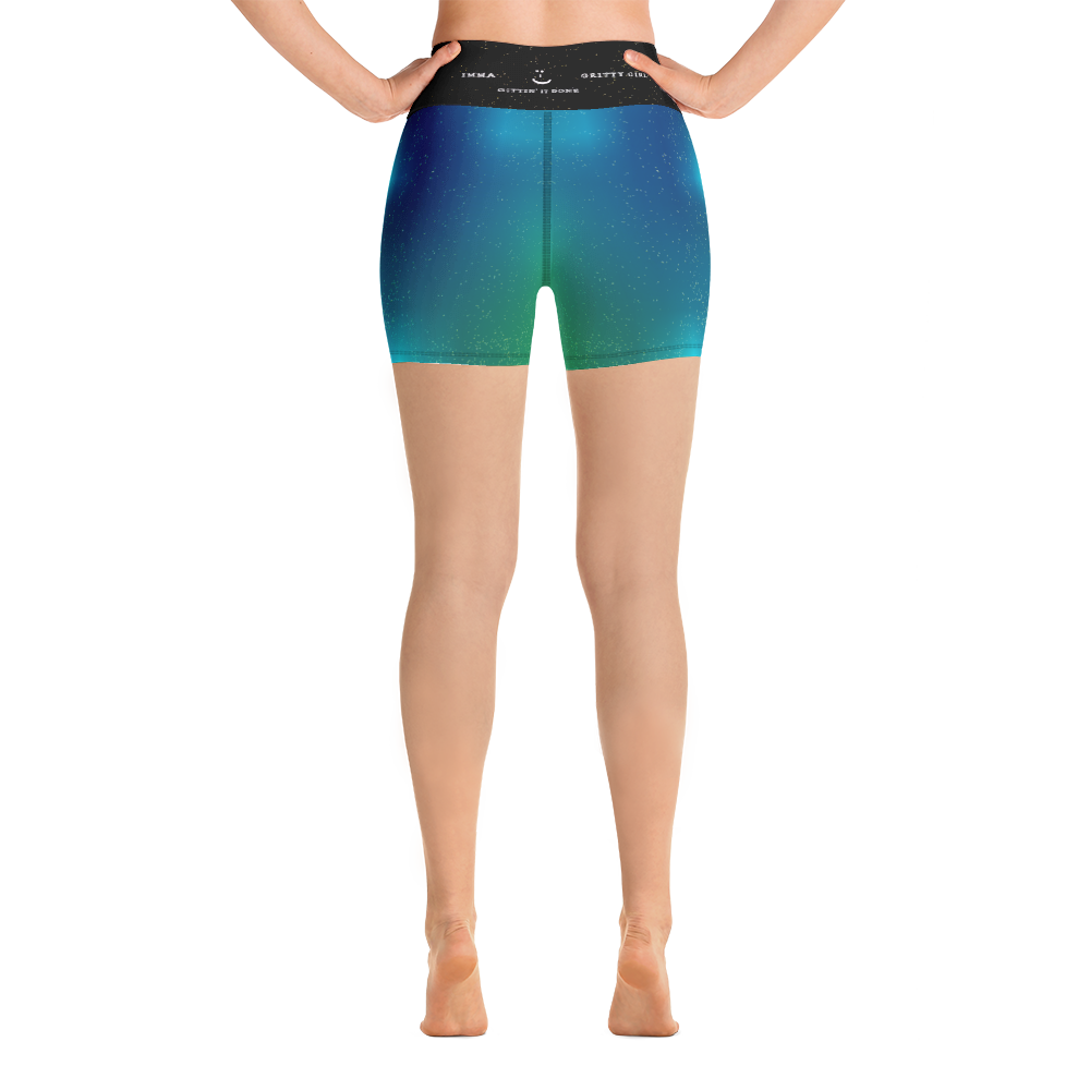 #4aebb480 - Gritty Girl Orb 743115 - ALTINO Yoga Shorts - Gritty Girl Collection