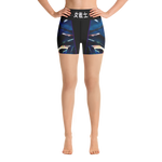 Black - #44a014a0 - ALTINO Senshi Yoga Shorts - Senshi Girl Collection - Stop Plastic Packaging - #PlasticCops - Apparel - Accessories - Clothing For Girls - Women Pants