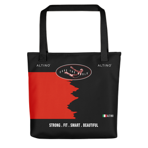 Black - #86bcc6a0 - ALTINO Tote Bag - Fashion Collection - Sports - Stop Plastic Packaging - #PlasticCops - Apparel - Accessories - Clothing For Girls - Women Handbags