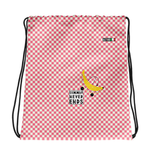 Crimson - #20ef4fa0 - Strawberry And Cream - ALTINO Draw String Bag - Summer Never Ends Collection - Sports - Stop Plastic Packaging - #PlasticCops - Apparel - Accessories - Clothing For Girls - Women Handbags