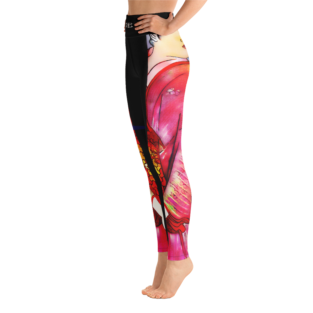 #3bc800a0 - ALTINO Senshi Yoga Pants - Senshi Girl Collection