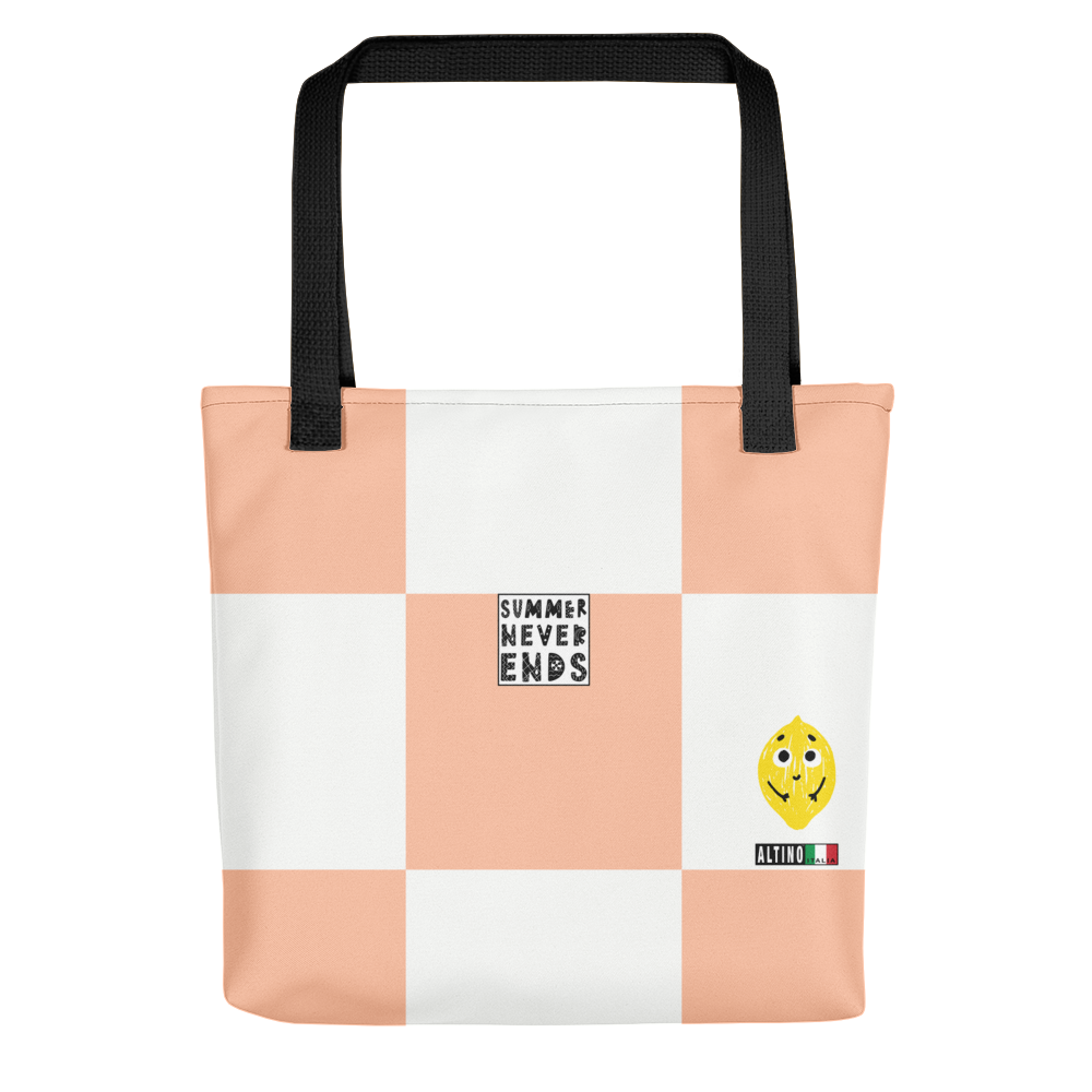 Vermilion - #7a07cda0 - Peach Coconut - ALTINO Tote Bag - Summer Never Ends Collection - Sports - Stop Plastic Packaging - #PlasticCops - Apparel - Accessories - Clothing For Girls - Women Handbags