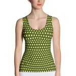 Yellow - #47117280 - Deep Pistachio Lemon Chunk - ALTINO Fitted Tank Top - Gelato Collection - Stop Plastic Packaging - #PlasticCops - Apparel - Accessories - Clothing For Girls - Women Tops