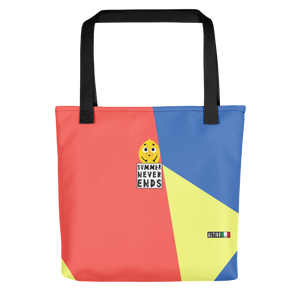 Azure - #37da5fa0 - Blueberry Pear Watermelon - ALTINO Tote Bag - Summer Never Ends Collection - Sports - Stop Plastic Packaging - #PlasticCops - Apparel - Accessories - Clothing For Girls - Women Handbags