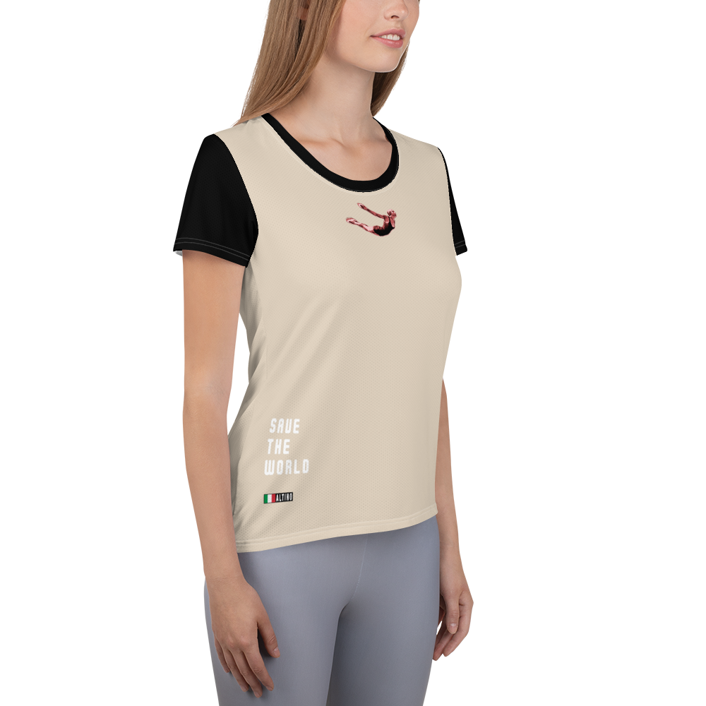 #53e59290 - French Vanilla Gelato - ALTINO Ultimate Yummy Mesh Shirt - Gelato Collection