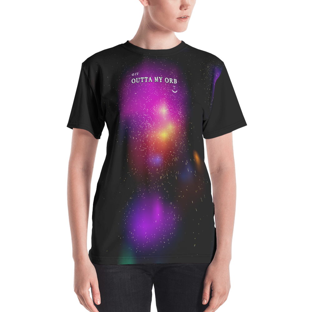 Black - #9f242f20 - Gritty Girl Orb 573595 - ALTINO Crew Neck T - Shirt - Gritty Girl Collection - Stop Plastic Packaging - #PlasticCops - Apparel - Accessories - Clothing For Girls - Women Tops