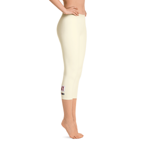 #b26b24d0 - White Chocolate Deep Pistachio Creme Glace - ALTINO Sport Capri Leggings