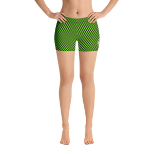 #54a9dca0 - Lime Black - ALTINO Sport Shorts - Summer Never Ends Collection