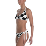 Black - #32d5b710 - Black White Fruit Melody - ALTINO Reversible Bikini - Stop Plastic Packaging - #PlasticCops - Apparel - Accessories - Clothing For Girls - Women Swimwear