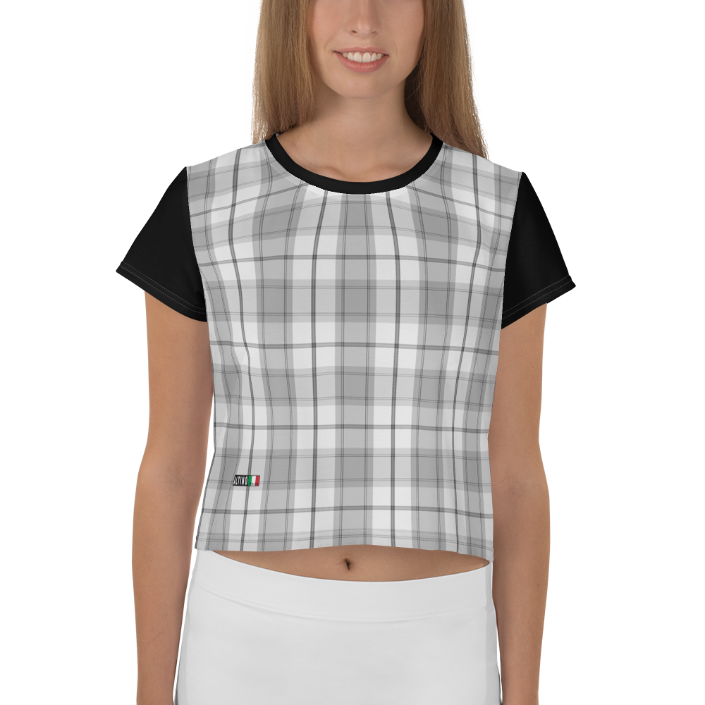 White - #85d62990 - ALTINO Crop Tees - Klasik Collection - Stop Plastic Packaging - #PlasticCops - Apparel - Accessories - Clothing For Girls - Women Tops