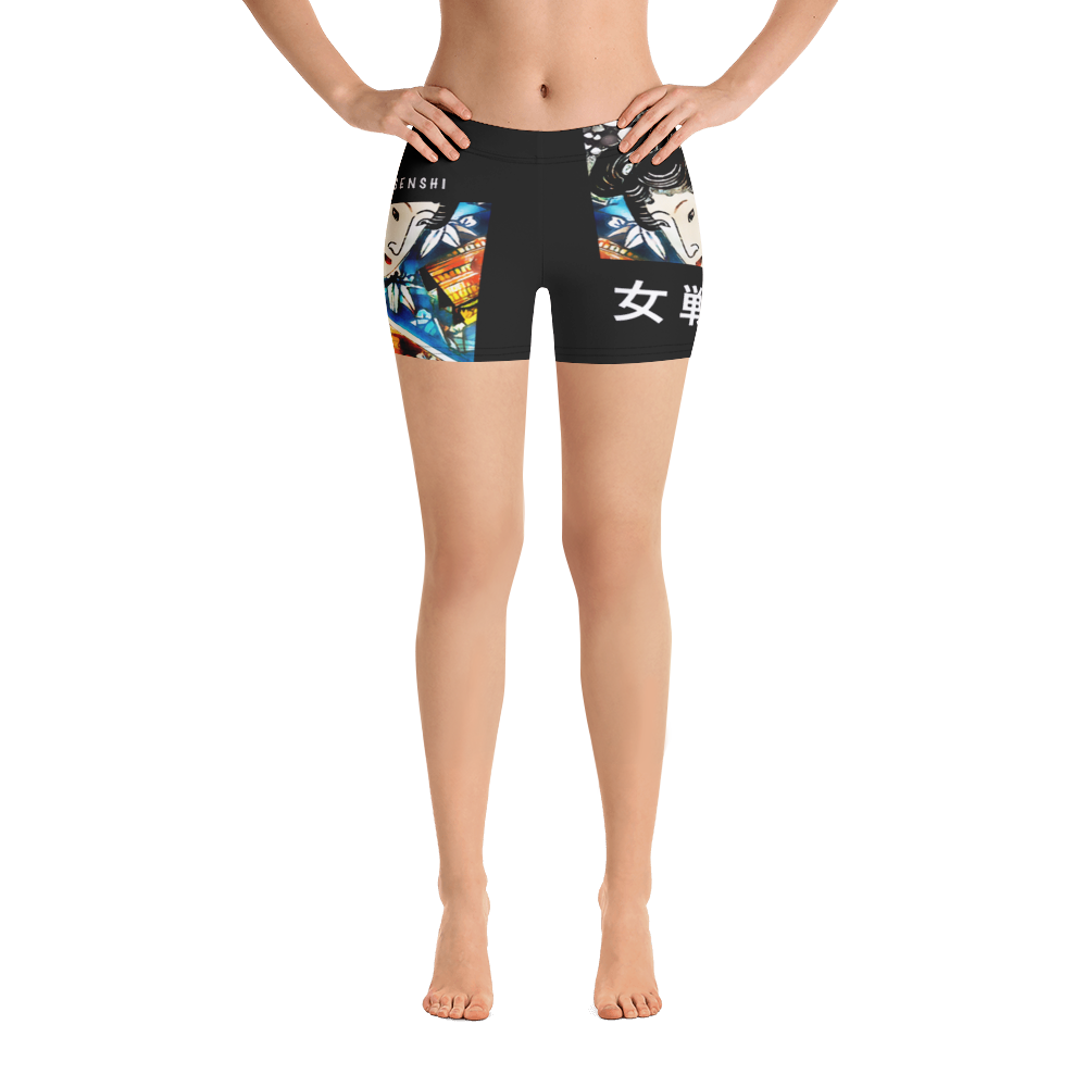 Black - #a1346c82 - ALTINO Senshi Chic Shorts - Senshi Girl Collection - Stop Plastic Packaging - #PlasticCops - Apparel - Accessories - Clothing For Girls - Women Pants