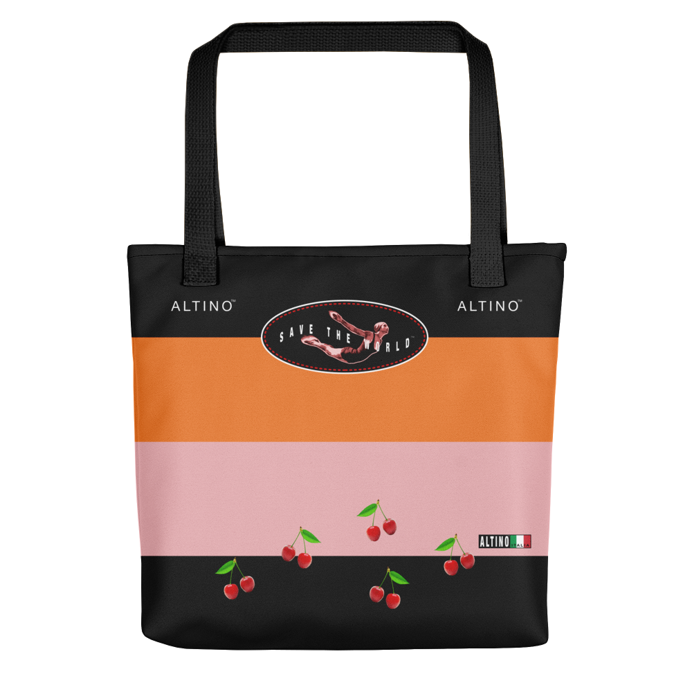 Vermilion - #c4c019a0 - Orange Peppermint Sorbet - ALTINO Tote Bag - Gelato Collection - Sports - Stop Plastic Packaging - #PlasticCops - Apparel - Accessories - Clothing For Girls - Women Handbags