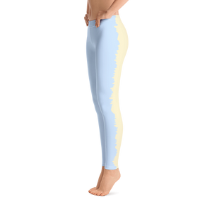 #a05c1390 - Vanilla Bean Tangerine Swirl - ALTINO Fashion Sports Leggings