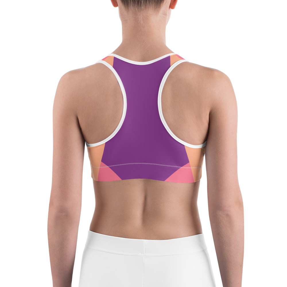 #55258fb0 - Grape Orange Cream Strawberry - ALTINO Sports Bra