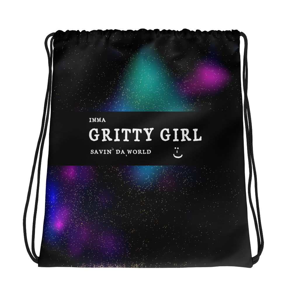 #366a34a0 - Gritty Girl Orb 299741 - ALTINO Draw String Bag - Gritty Girl Collection