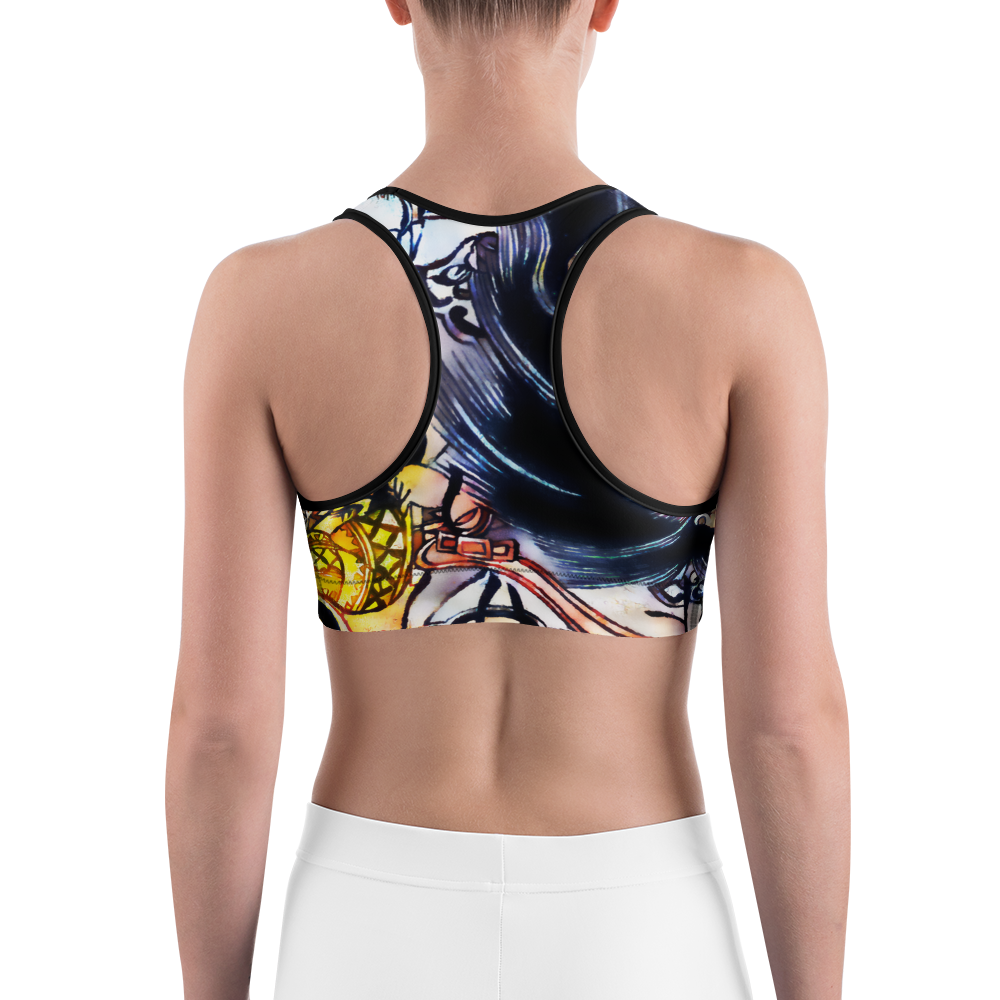 #efec8c80 - ALTINO Senshi Sports Bra - Senshi Girl Collection