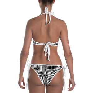 #5472be10 - Black White Grape - ALTINO Reversible Bikini - Summer Never Ends Collection