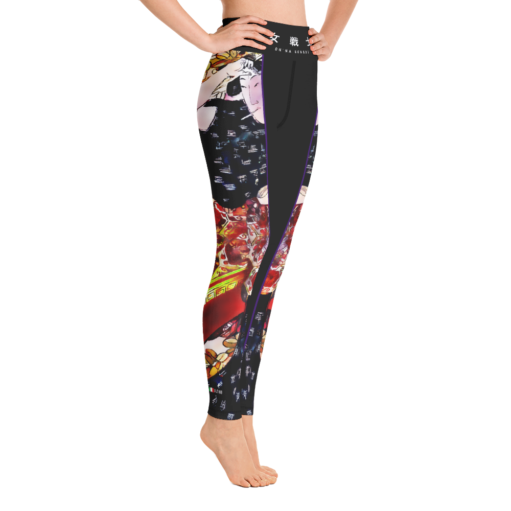 Black - #af3584a0 - ALTINO Senshi Yoga Pants - Senshi Girl Collection - Stop Plastic Packaging - #PlasticCops - Apparel - Accessories - Clothing For Girls - Women