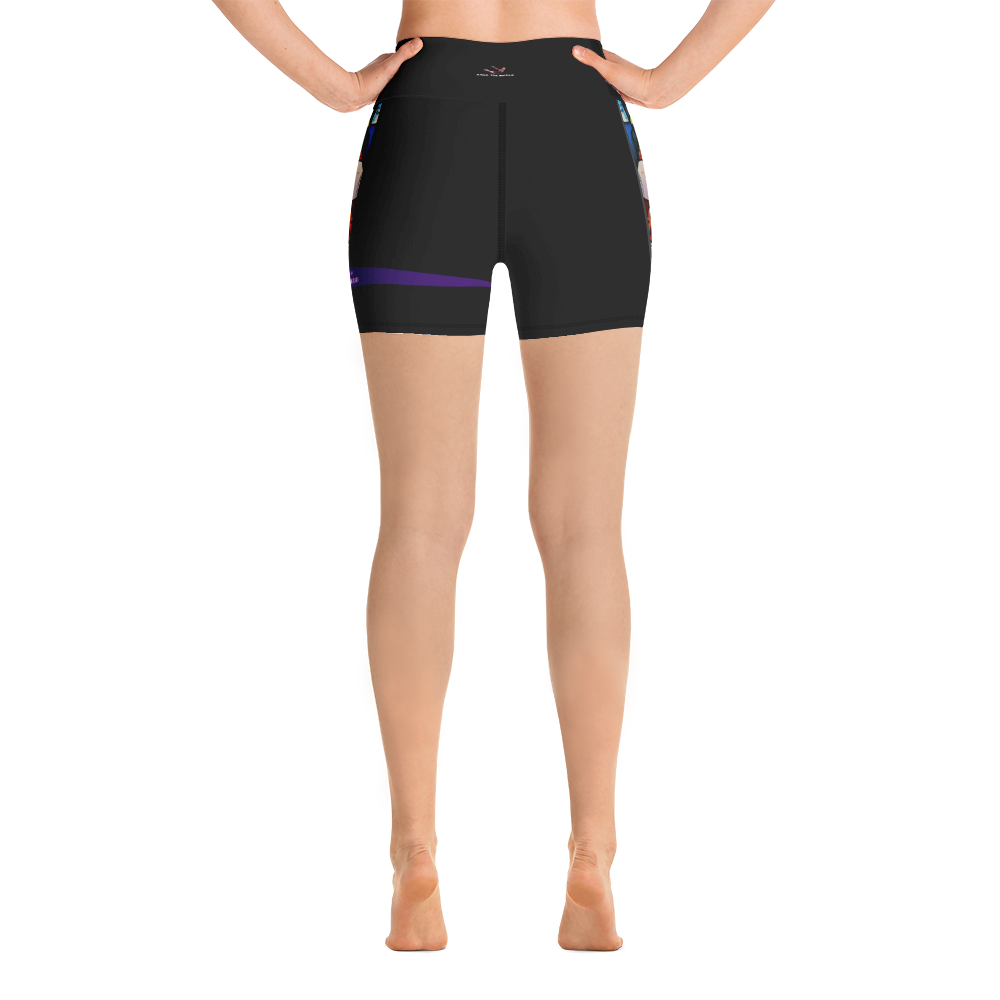 #2d061fa0 - ALTINO Senshi Yoga Shorts - Senshi Girl Collection