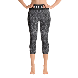 Black - #df9ea6c0 - ALTINO Yoga Capri - Team GIRL Player - Noir Collection - Stop Plastic Packaging - #PlasticCops - Apparel - Accessories - Clothing For Girls - Women Pants