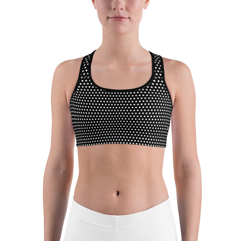Black - #7d9a3982 - ALTINO Sports Bra - Noir Collection - Stop Plastic Packaging - #PlasticCops - Apparel - Accessories - Clothing For Girls -