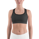 Black - #7d9a3982 - ALTINO Sports Bra - Noir Collection - Stop Plastic Packaging - #PlasticCops - Apparel - Accessories - Clothing For Girls -