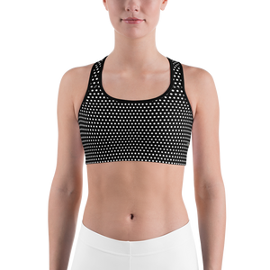 Black - #7d9a3982 - ALTINO Sports Bra - Noir Collection - Stop Plastic Packaging - #PlasticCops - Apparel - Accessories - Clothing For Girls -