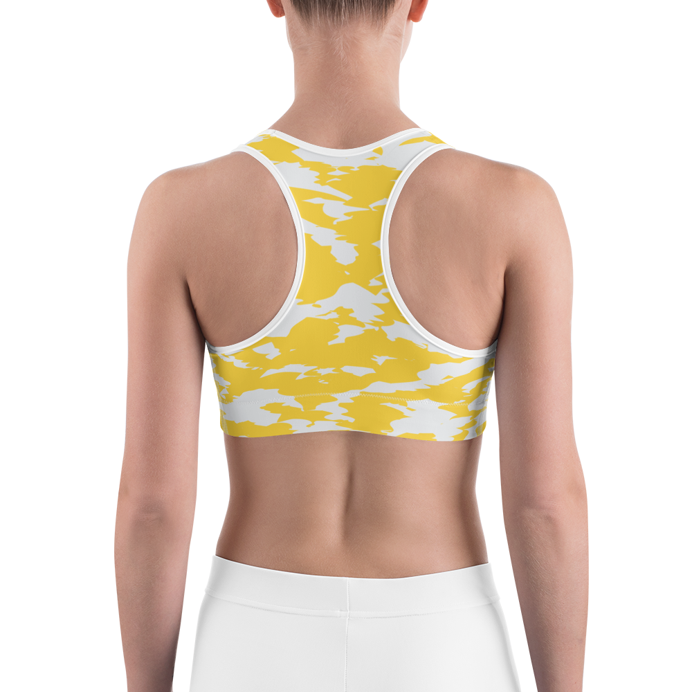 #1d19fb90 - Tangerine Vanilla Bean Sorbet - ALTINO Sports Bra - Gelato Collection