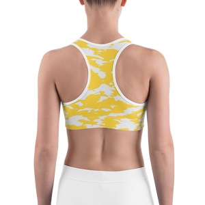 #1d19fb90 - Tangerine Vanilla Bean Sorbet - ALTINO Sports Bra - Gelato Collection