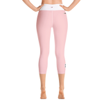 #be30ced0 - Sour Cherry Roman Cherry Swirl - ALTINO Yummy Yoga Capri - Team GIRL Player