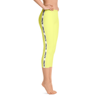 Yellow - #1647c530 - Pear - ALTINO Capri - Summer Never Ends Collection - Yoga - Stop Plastic Packaging - #PlasticCops - Apparel - Accessories - Clothing For Girls - Women Pants