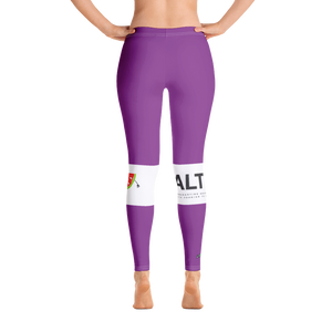 #14838db0 - Grape - ALTINO Leggings - Summer Never Ends Collection