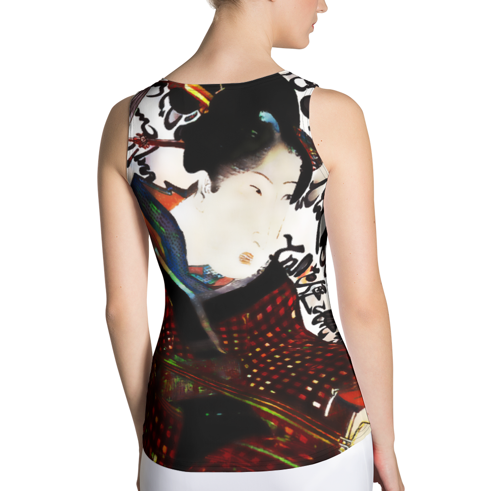 #b80b8580 - ALTINO Senshi Fitted Tank Top - Senshi Girl Collection