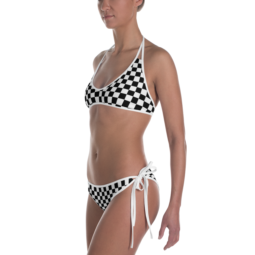 #efafe710 - Black White - ALTINO Reversible Bikini - Summer Never Ends Collection