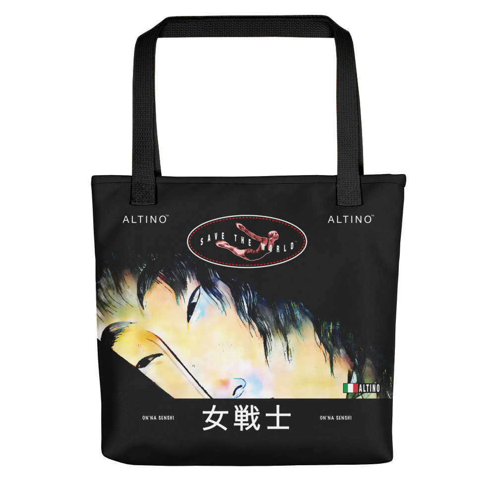 Black - #dc45dca0 - ALTINO Senshi Tote Bag - Senshi Girl Collection - Sports - Stop Plastic Packaging - #PlasticCops - Apparel - Accessories - Clothing For Girls - Women Handbags