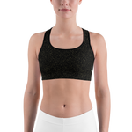 Black - #d6bb0e80 - Black Magic Super Gold - ALTINO Sports Bra - Gritty Girl Collection - Stop Plastic Packaging - #PlasticCops - Apparel - Accessories - Clothing For Girls -