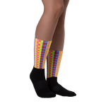 #4a7e9f80 - Fruit Melody - ALTINO Designer Socks - Summer Never Ends Collection