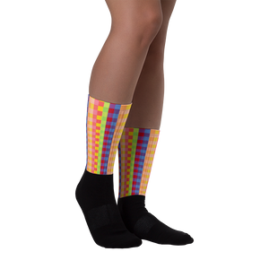 #4a7e9f80 - Fruit Melody - ALTINO Designer Socks - Summer Never Ends Collection