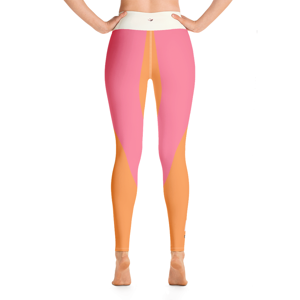 #241e57d0 - Cantaloupe Strawberry - ALTINO Yoga Pants - Team GIRL Player