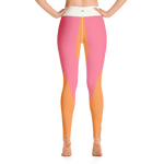 #241e57d0 - Cantaloupe Strawberry - ALTINO Yoga Pants - Team GIRL Player